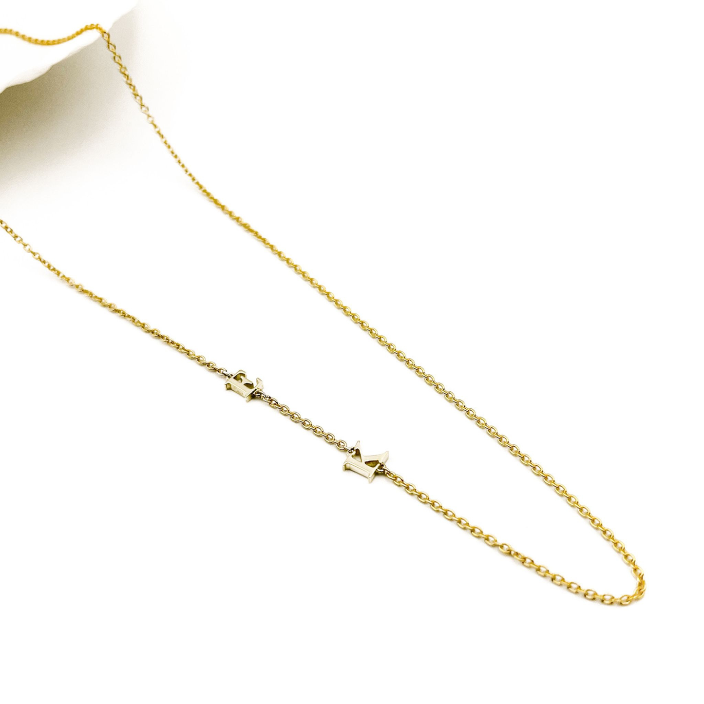 9ct Initial Necklace