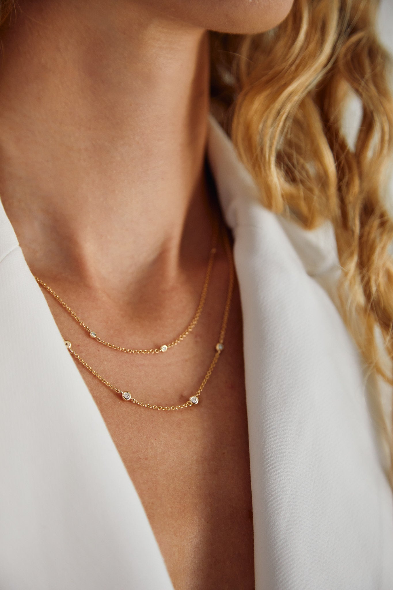 9ct Tiny Moments Diamond Necklace