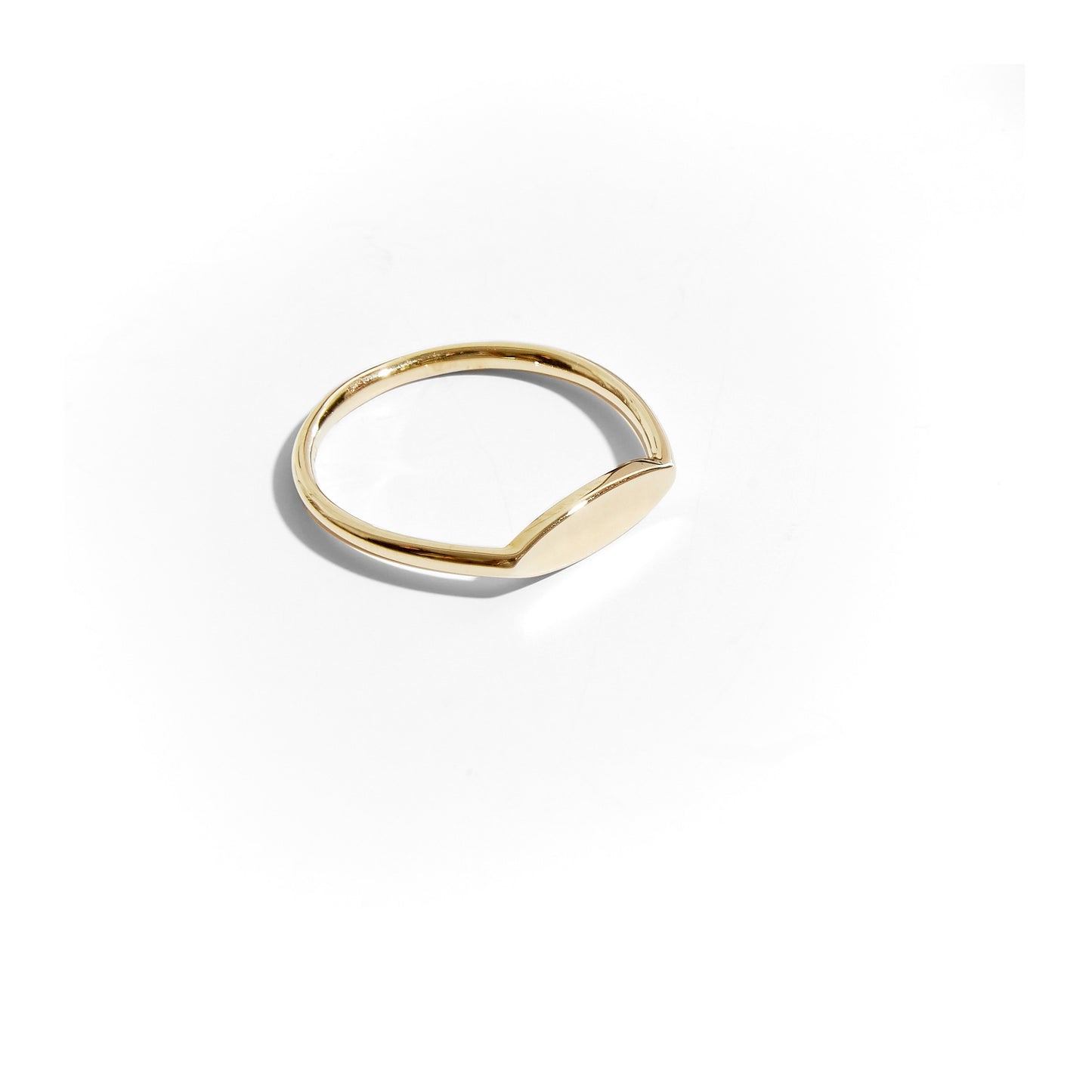 9ct Delicate Signet Ring
