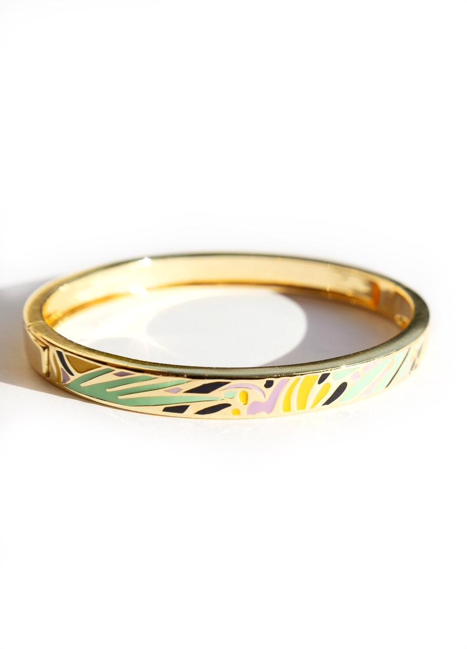 9ct gold art bangle by Thor Collective South Africa