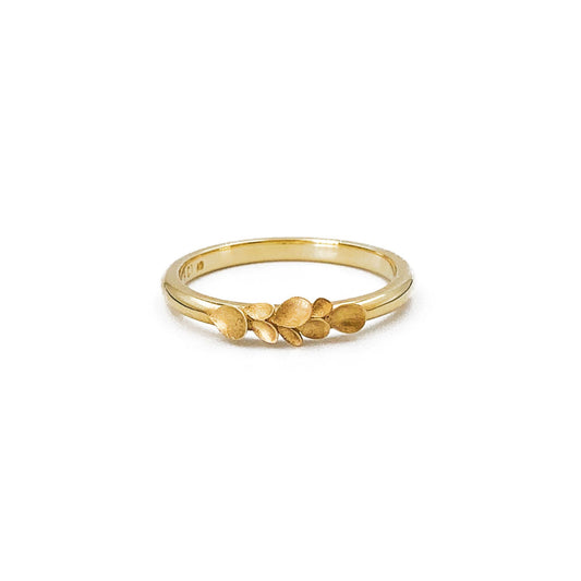 9ct yellow gold embellished ring - Thor Collective