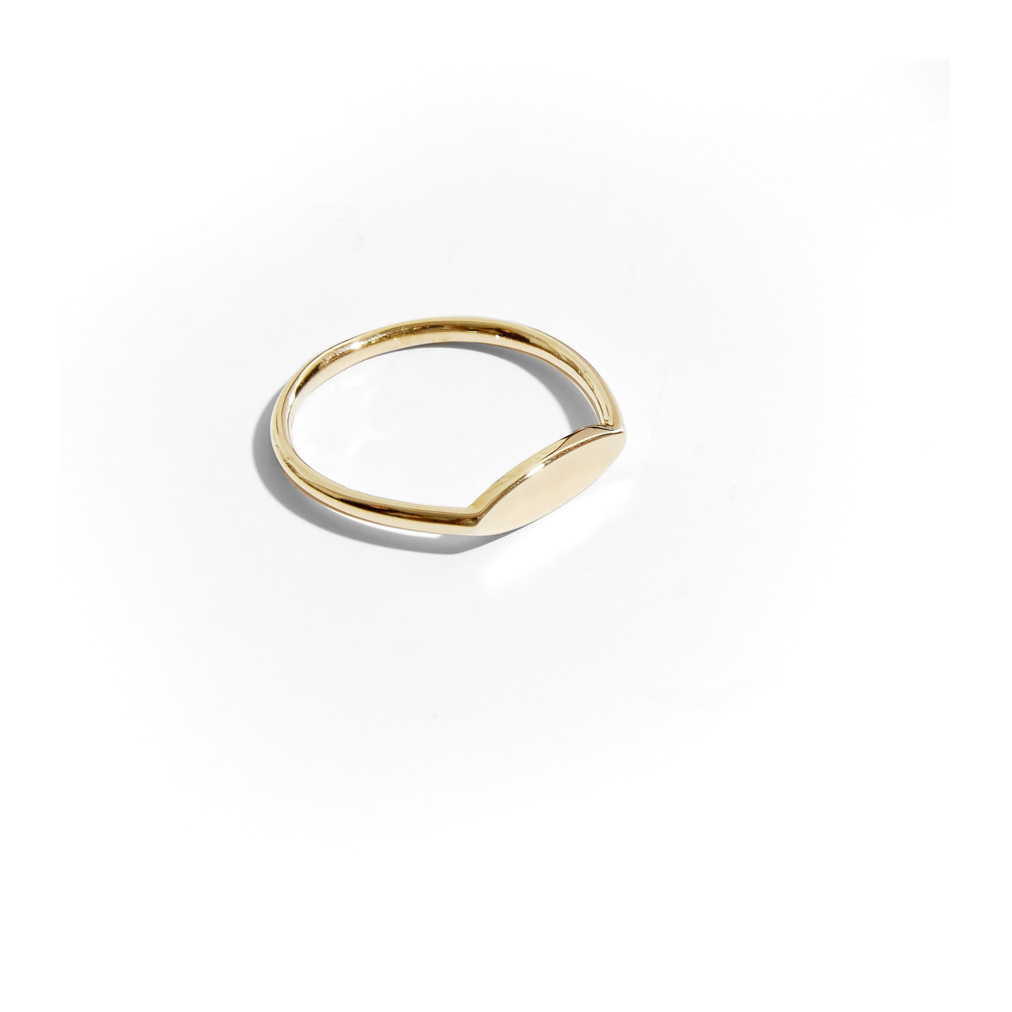 9ct Delicate Signet Ring