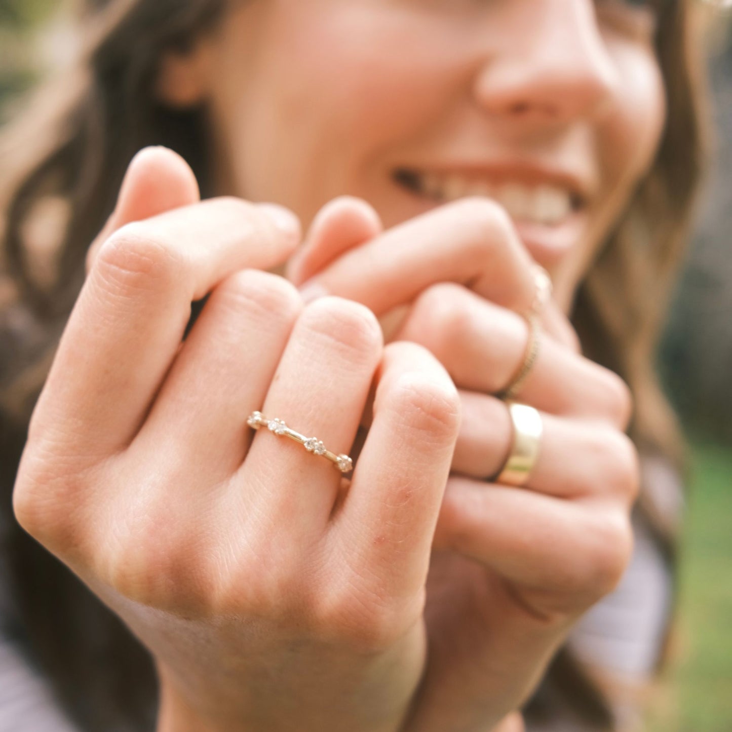 The Fine Ring - Natural Diamond