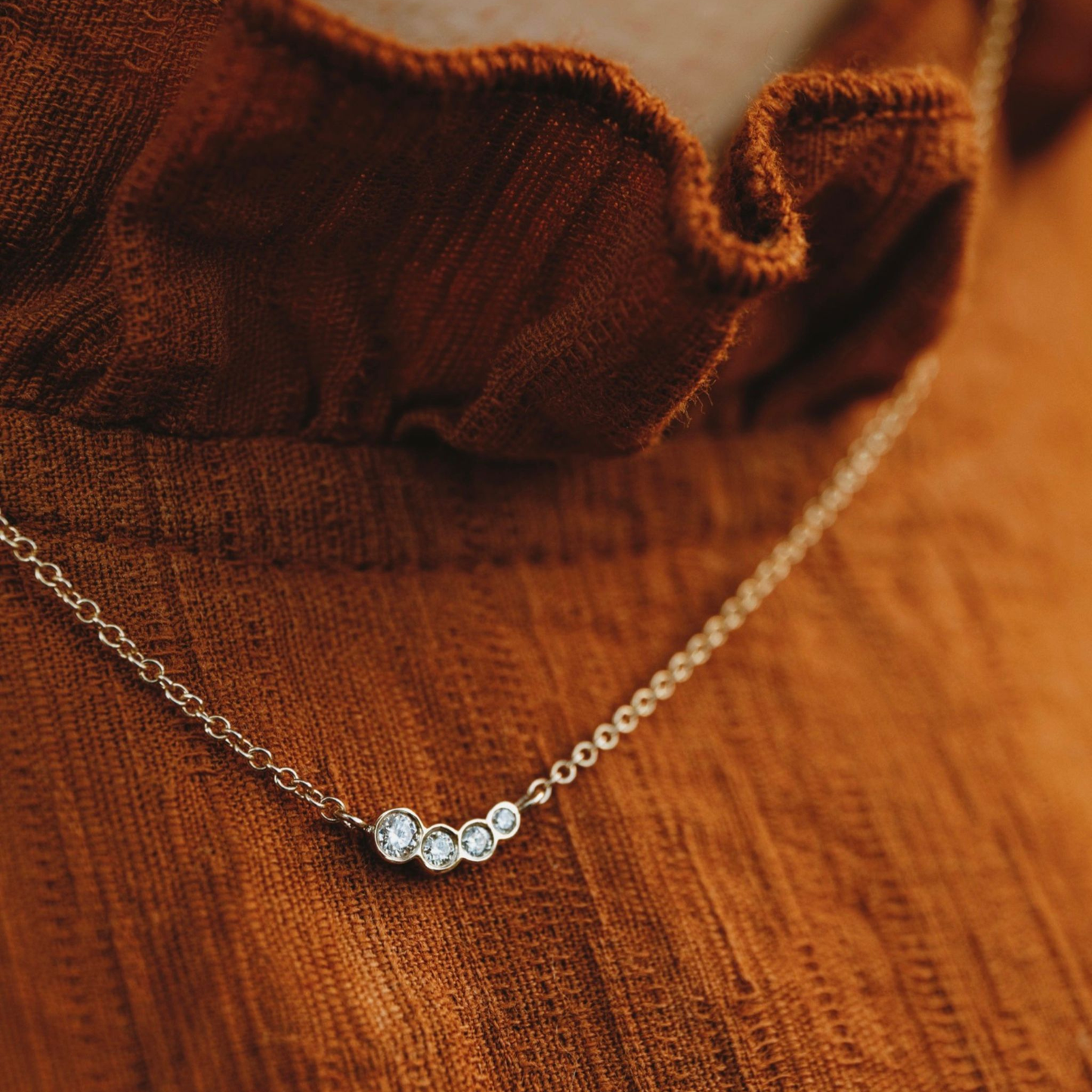9ct Pixie Dust Diamond Necklace