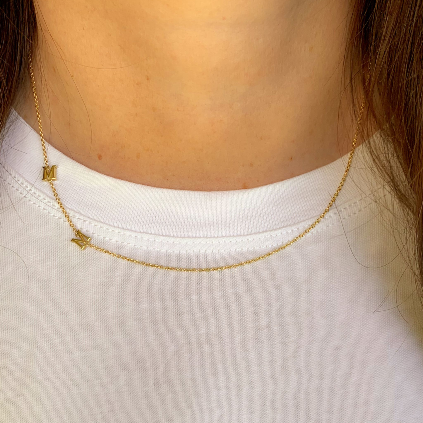 9ct Initial Necklace