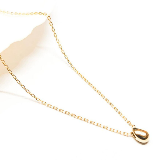 9ct Teardrop Necklace