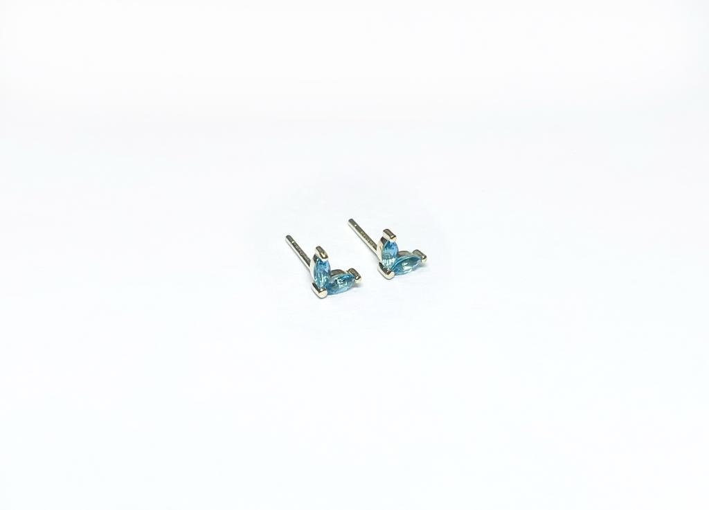 9ct Marquise Studs