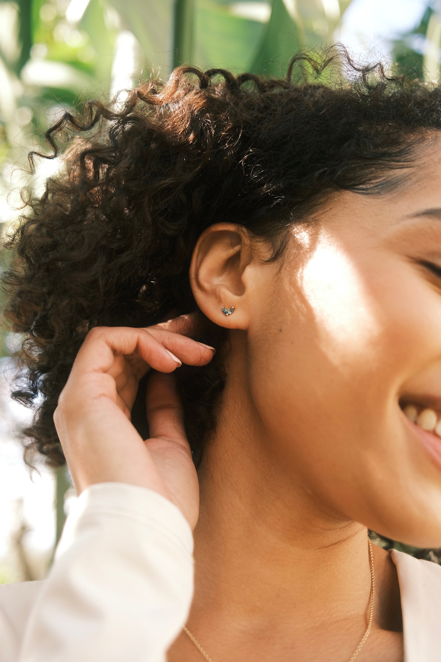 9ct Marquise Studs