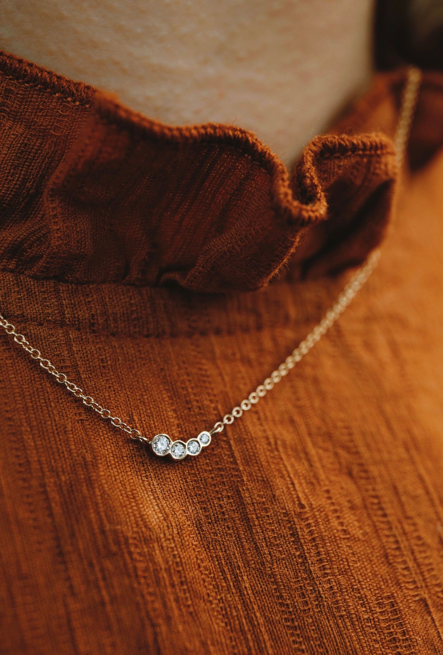 9ct Pixie Dust Diamond Necklace
