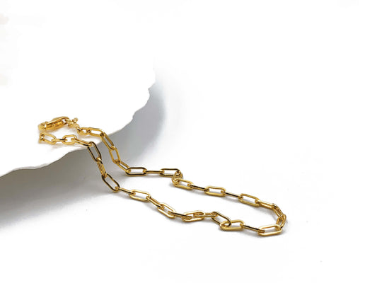 9ct Paperclip Chain Bracelet - Thor Collective